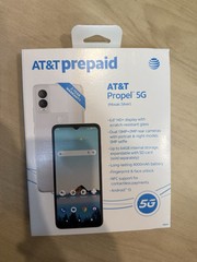 AT&T Propel 5G 64GB Android 13 Silver (Prepaid Smartphone) Brand New Sealed