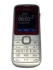 Nokia C Series C1-01 – Red Gray Unlocked Cellular Phone Used V.Good Battery 2010