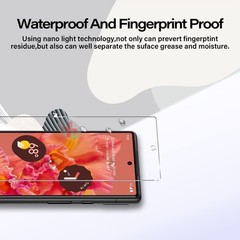 4 in 1 Google Pixel 6 Screen Protector,Front Tempered Glass,Side-Back Film