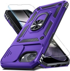 Case for iPhone 17e & iPhone 16e Heavy Duty Shockproof Full Body Phone Cover