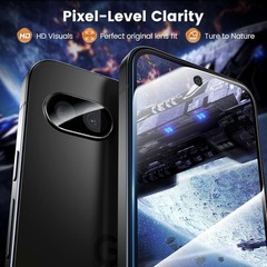 2PCS Screen Protector & Camera Lens Protector for Google Pixel 10a HD Clear 9H