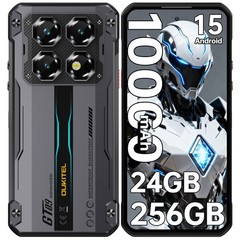OUKITEL 2026 WP60 Rugged Smartphone 5G 10000mAh Android Phone 7.2 in 24GB+256GB