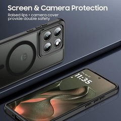 1. For Motorola Moto Edge 2025 Case Slim Thin Translucent Matte Phone Case 2.