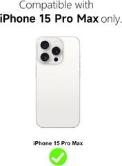 iPhone 15 Pro Max Case Silicone, Glossy Soft Rubber Gel Jelly Cute Protective