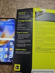 Straight Talk Motorola Moto G 2025, 5G, 64GB, Blue – Prepaid Smartphone🔒