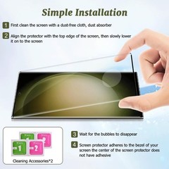 For Samsung Galaxy Note 20 Ultra Tempered Glass 3D Fingerprint Sensor Support HD