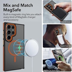 For Samsung Galaxy S24 Ultra Case with Military Grade Anti-Slip Grip Protection