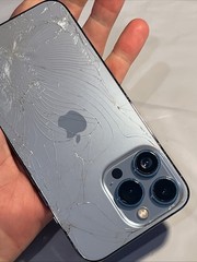 Apple iPhone 13 Pro – 128GB (T-Mobile ONLY) Bad Rear Cam – No Face- ASIS (#M340)