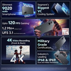 vivo T5 Pro 5G (Black, 256 GB 8 GB RAM) Snapdragon 7s Gen 4 GLOBAL VERSION.