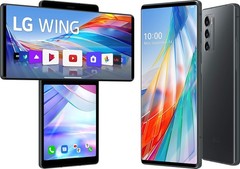 LG Wing 5G LM-F100TM T-Mobile Unlocked GSM 256GB Android SmartPhone No Power