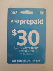 AT&T Motivate, 16GB, Blue Surf – Prepaid Smartphone with $30 Prepaid Card