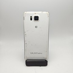 Samsung Galaxy Alpha G850A (AT&T) – 32GB White – BAD REAR CAM #R100