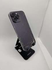 Apple iPhone 14 Pro Max – 128GB – Purple (Unlocked) – Cracked Screen/Back/Lens
