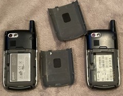 Palm Treo 700wx Cell Phone (Verizon) 2 phones. Untested