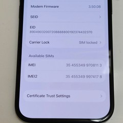 Apple iPhone 15 A2 128GB T-Moble Black – Excellent Condition