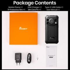 Unlock FOSSiBOT F110 PRO 5G Rugged Phone Android 15 Outdoor Bid Speaker 10000mAh
