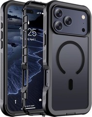 Magnetic for iPhone 17 Pro Max Case, Military Grade Drop Protection, Heavy Duty