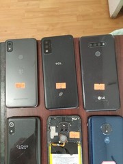 Lot of 6 Moto g play(2021) 32GB /g(7)power/LG K51 /REVVL4/Stratus C8/TCL30T 32GB