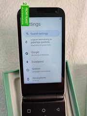 ALT MIVE Style Folder AT-M120 32GB Unlocked Android LTE/3G – Black/White Google