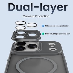 Magnetic for iPhone 17 Pro Max Case – Full Camera Protection, Drop Protection, G