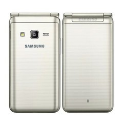 Samsung Galaxy Folder G1600 8MP MP3 Dual SIM Flip UNLOCKED LTE 4G CellPhone A++