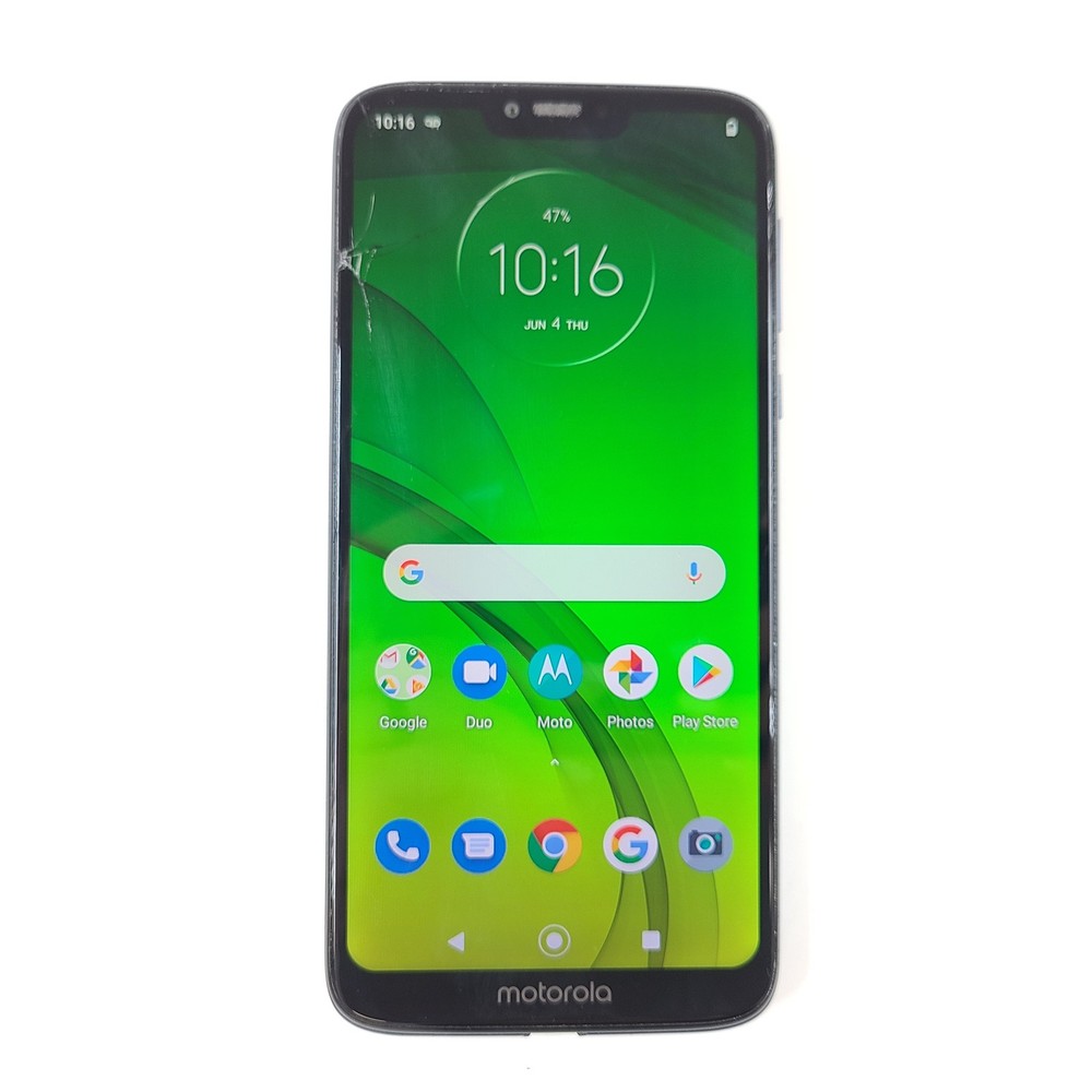Motorola Moto G7 Power 32GB XT1955-5 Blue Unlocked Android Phone READ!!