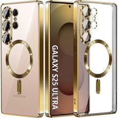 For Samsung Galaxy S25 Ultra 5G Case with Glossy Slim Thin Soft Shockproof Cover