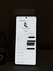 Samsung Galaxy Z Flip7 UNLOCKED SM-F766U1 Blue 512GB 12GB RAM 5G 50MP