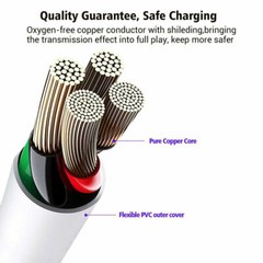 3FT USB-C Cable PD Fast Charger 20W Wall Adapter Phone for Apple 14 13 12 11 X