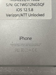 Apple iPhone 6 Plus 16GB Silver A1522 NGAL2LL/A iOS 12.5.8 Unlocked Used