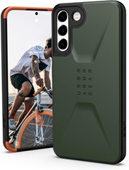 Samsung Galaxy S22 Plus Case Green Olive – Slim Shock-Absorbent Civilian Cover
