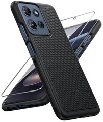Moto G-2026/2025 Moto G Play 2026/Moto G Power 2025 Case, Black Dual Layer Guard