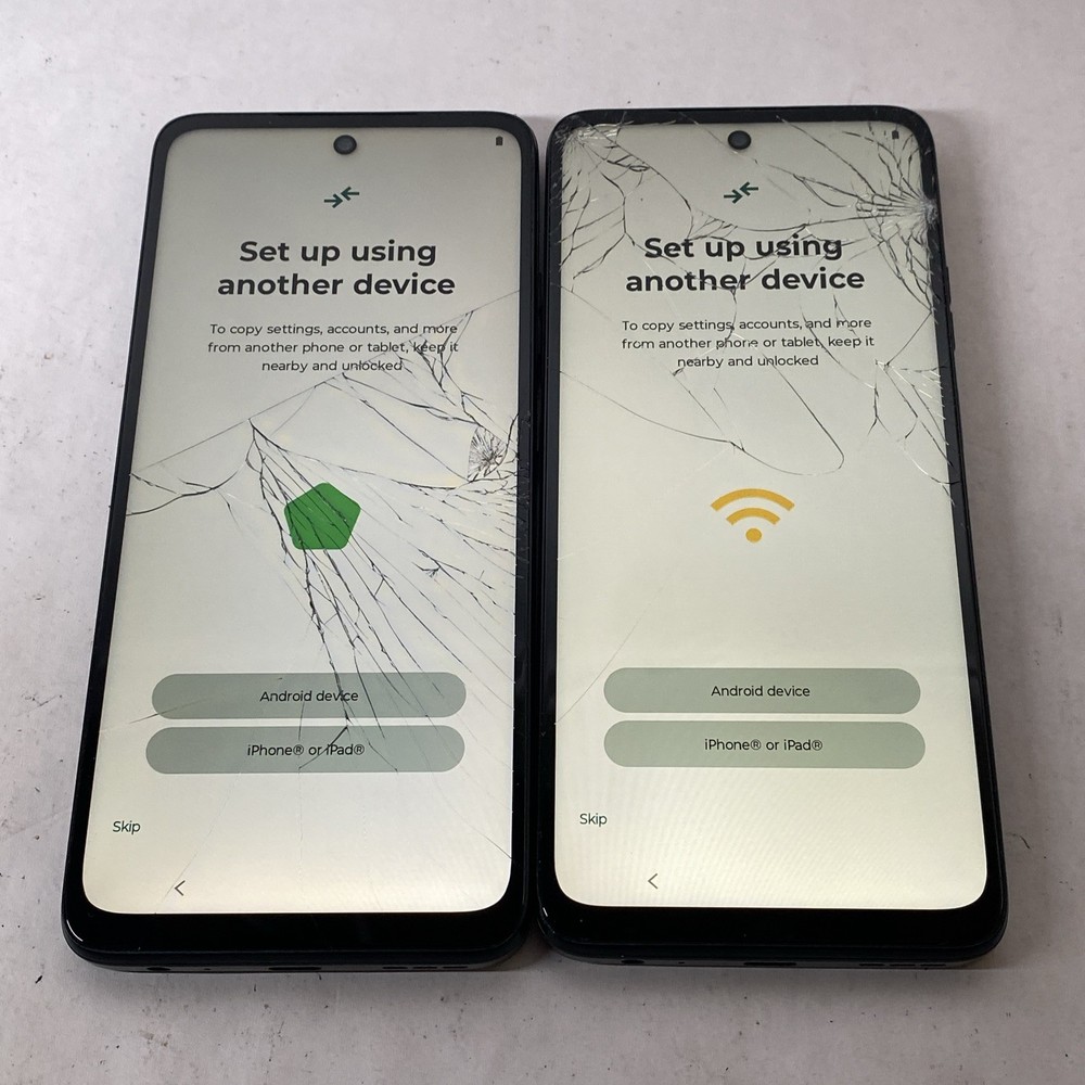 Lot of 2 Motorola Moto G 5G 2025 XT2513-3 Factory Unlocked 128GB READ