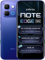 Infinix Note Edge 5G 256GB Storage MediaTek Dimensity 7100 NFC Global Version