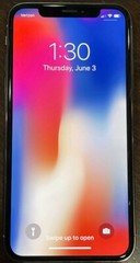 Apple iPhone X – 256GB – Silver (Verizon) A1865 (CDMA + GSM) with FORTNITE