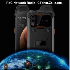 Unlocked Rugged 6.3-inch 4G Android Phone Smartphone PTT Intercom PoC Radio