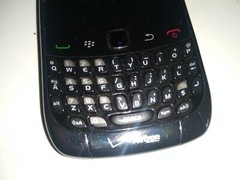 BlackBerry Curve 9330 Black Smartphone FOR PARTS OR REPAIR