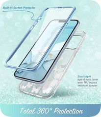 Case & Screen Protector for iPhone 14 Pro Max 6.7 Inch Slim Full-Body Stylish