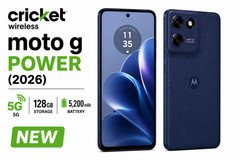 NEW Motorola Moto G Power 2026 128GB Cricket Wireless 5G Sealed Android 16