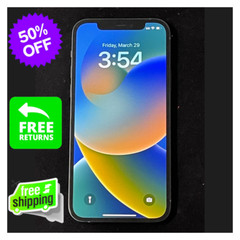 Apple iPhone 12 64GB/128GB – Unlocked for Major Carriers, Available Colors