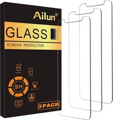 3 Pack Tempered Glass & Privacy Screen Protectors for iPhone 11 6.1 Inch