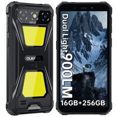 OUKITEL G5 Rugged Smarphone 16GB/256GB 6300mAh Camping Light Dual SIM 4G Phone