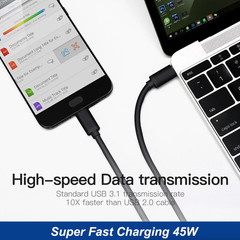 45W Wall Adapter Fast Power Charger 6FT Type-C Cord For Samsung Galaxy S23 S22 +