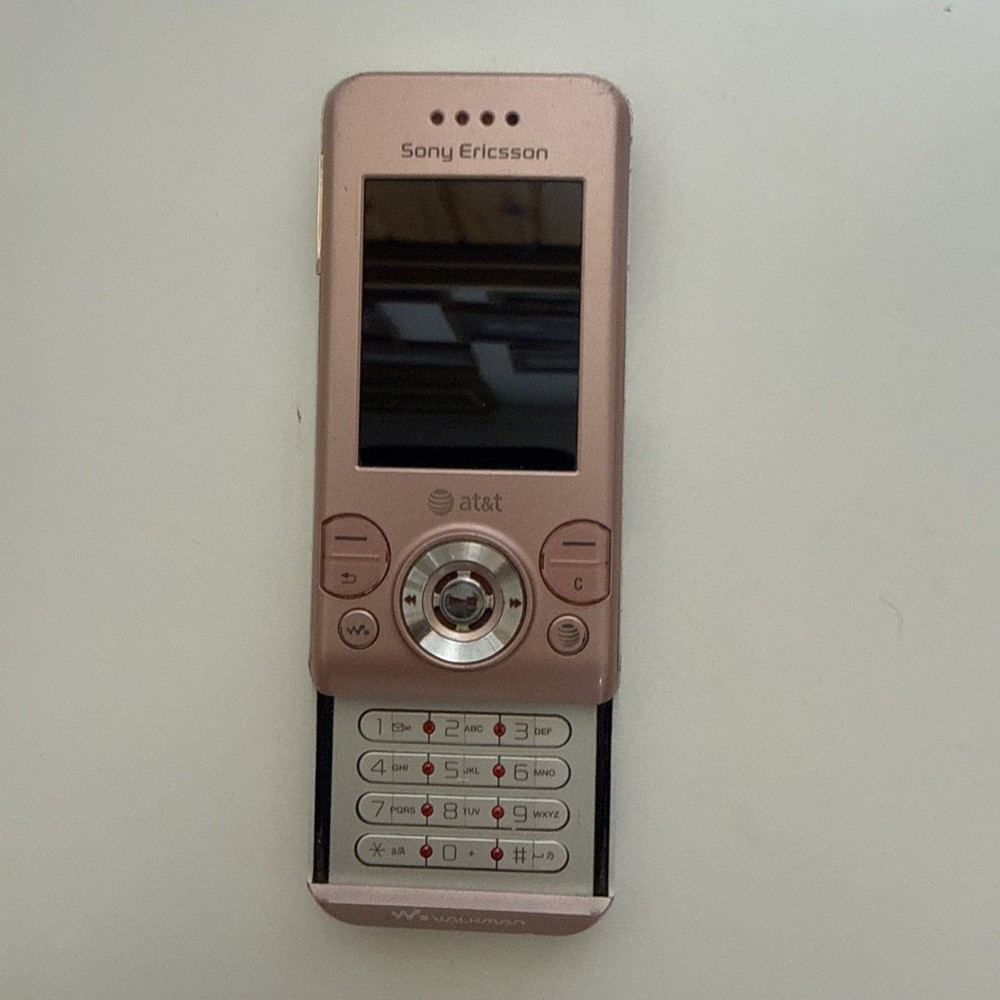 Rare Sony Ericsson Walkman W580i – Metro Pink ( AT&T ) Slider Cell Phone