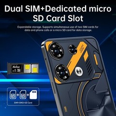 2024 New Android 13 Smartphone Unlocked 7.3″ 16GB+1TB 72+108MP 6800mAh Dual SIM