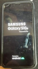 Samsung Galaxy S10e Black in Colour, Used