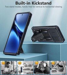 for Motorola Moto G Stylus 2025/Stylus 2026 Case: Heavy Duty Rugged Phone Cover