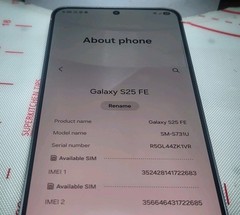 Samsung Galaxy S25 FE Navy – T-Mobile Locked