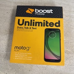 Motorola Moto G7 Play – 32GB – Deep Indigo (Boost Mobile)