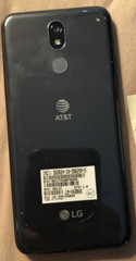 LG K40 Black (ATT) Cell Phone Fast Ship Gray Very Good Used Bad Charge Port